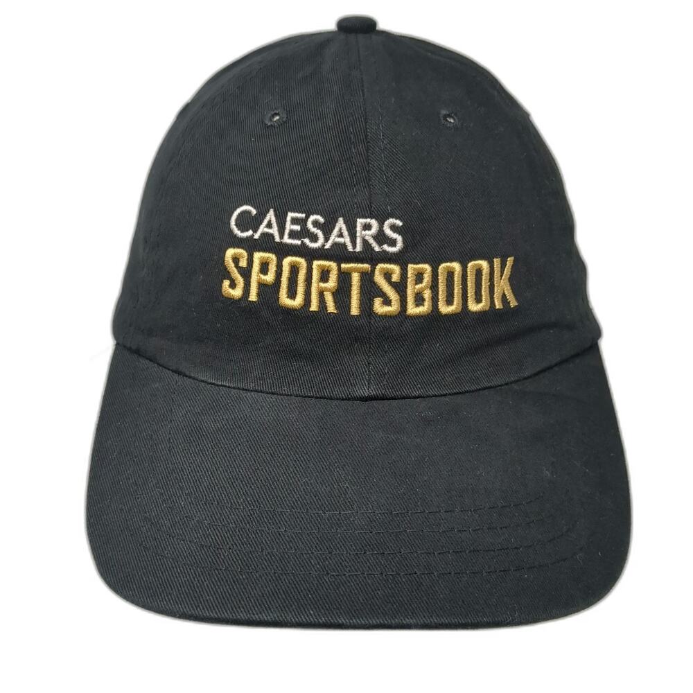 Quake City Caps Baseball Cap Black One Size Caesars Sportsbook Slideback Hat
